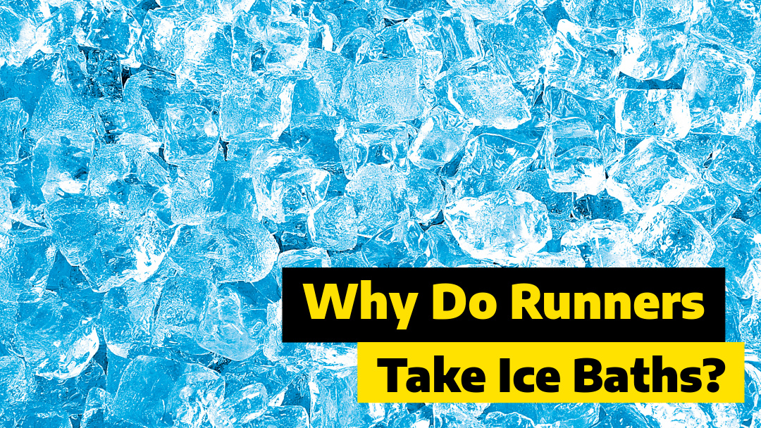 why do runners take ice baths
