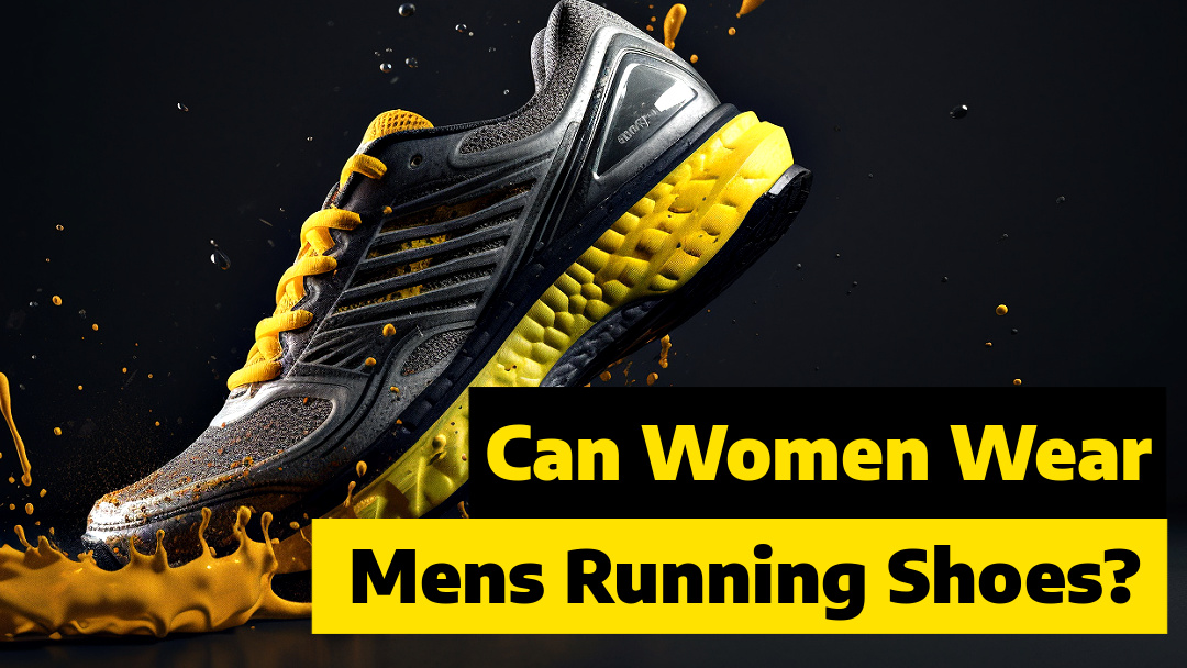 can women wear mens running shoes
